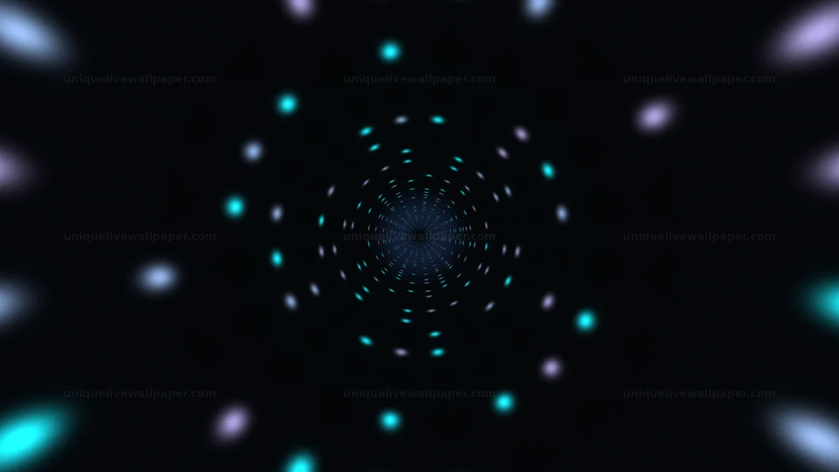 Watermarked thumbnail for Abstract light speed tunnel background creates a dynamic visual effect