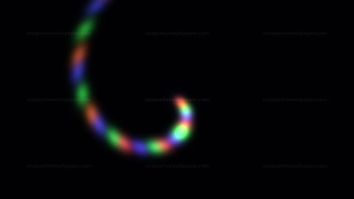 Watermarked thumbnail for Cosmic Rainbow Vortex Background Seamless Loop