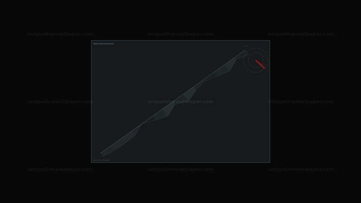 Watermarked thumbnail for Innovation Data Radar Display Seamless Loop