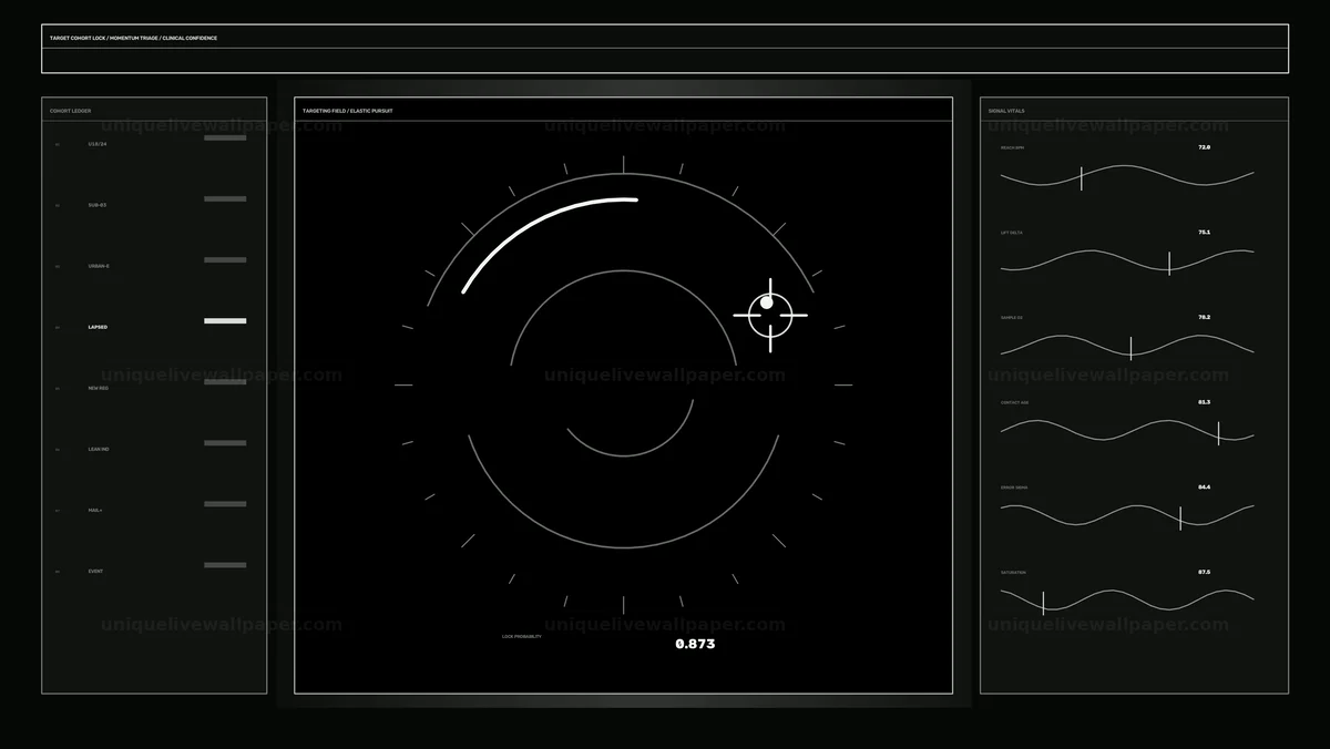 Watermarked thumbnail for Campaign Momentum Telemetry Display HUD Seamless Loop