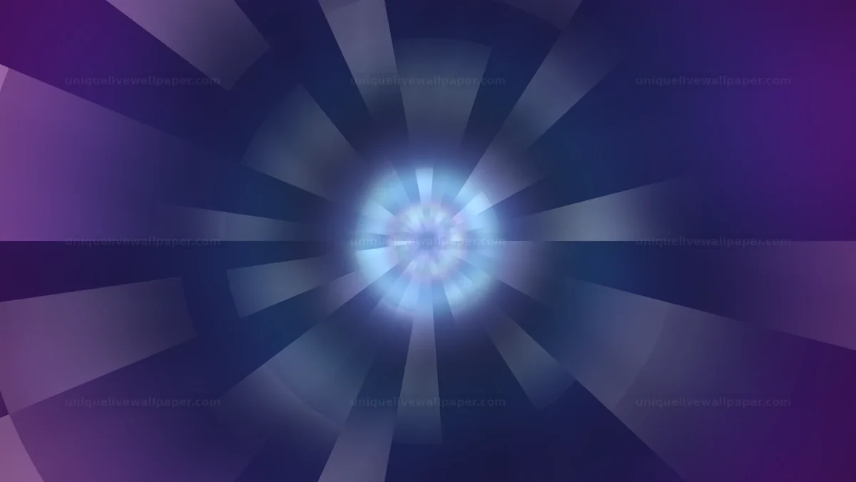 Abstract Radial Light Tunnel Seamless Loop