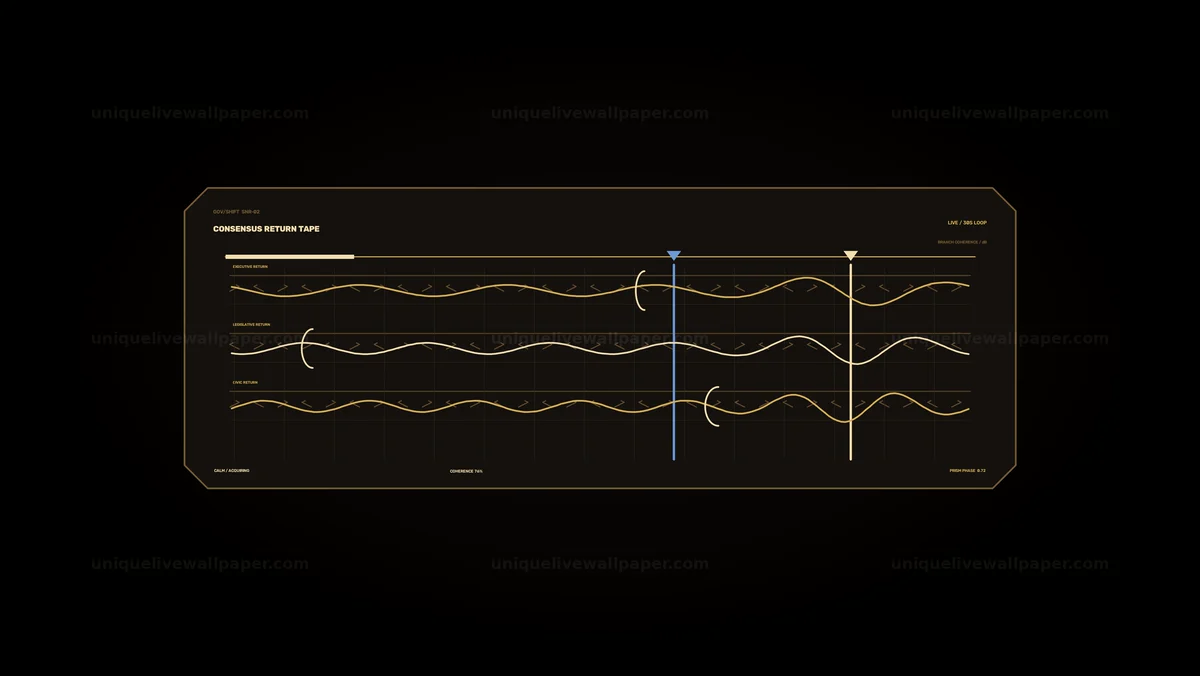 Government System Shift Dashboard Seamless Loop