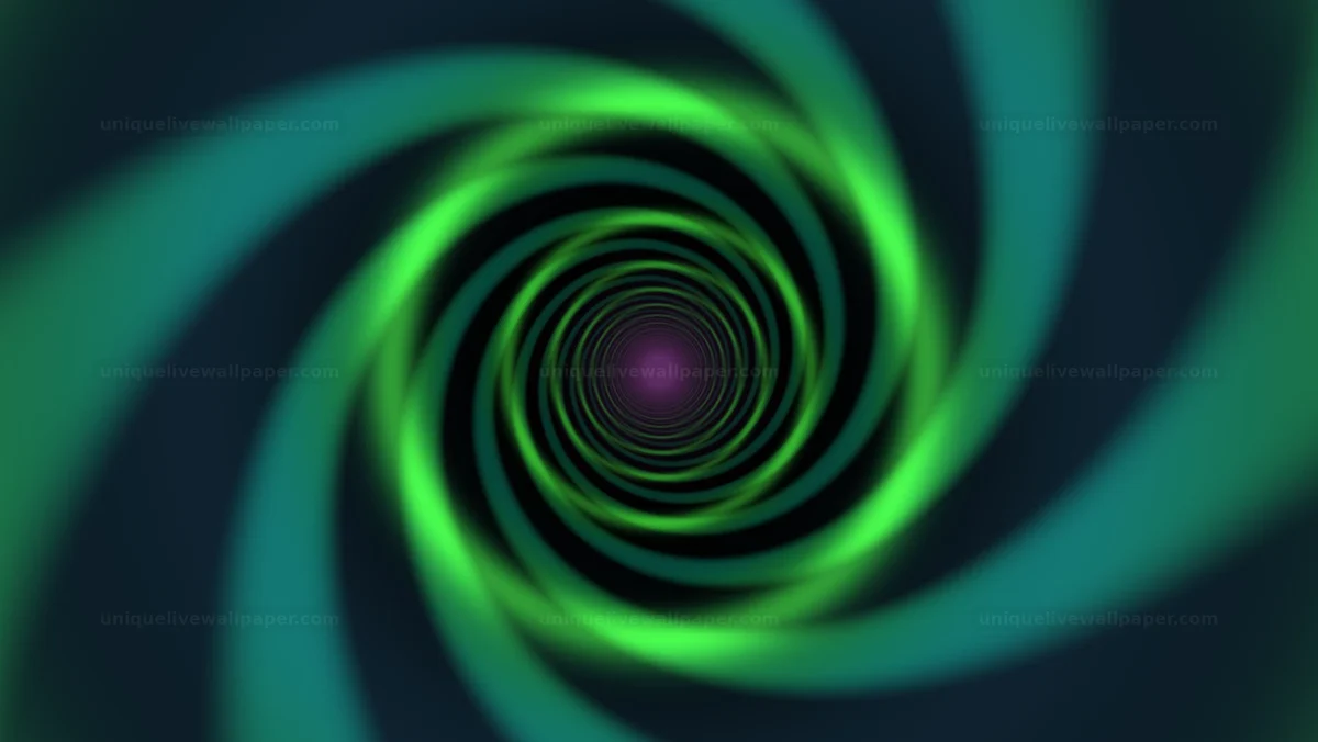 Watermarked thumbnail for Green Energy Vortex Seamless Loop