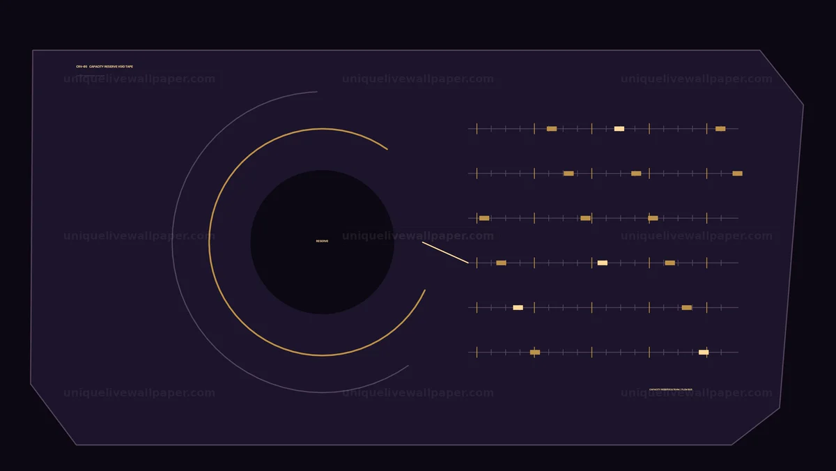 Energy Capacity Dashboard HUD Seamless Loop