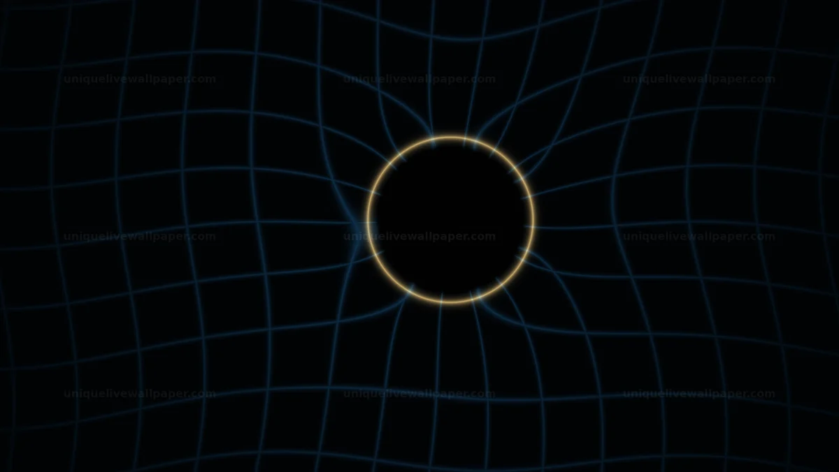 Dark Moon Eclipse Halo Seamless Loop
