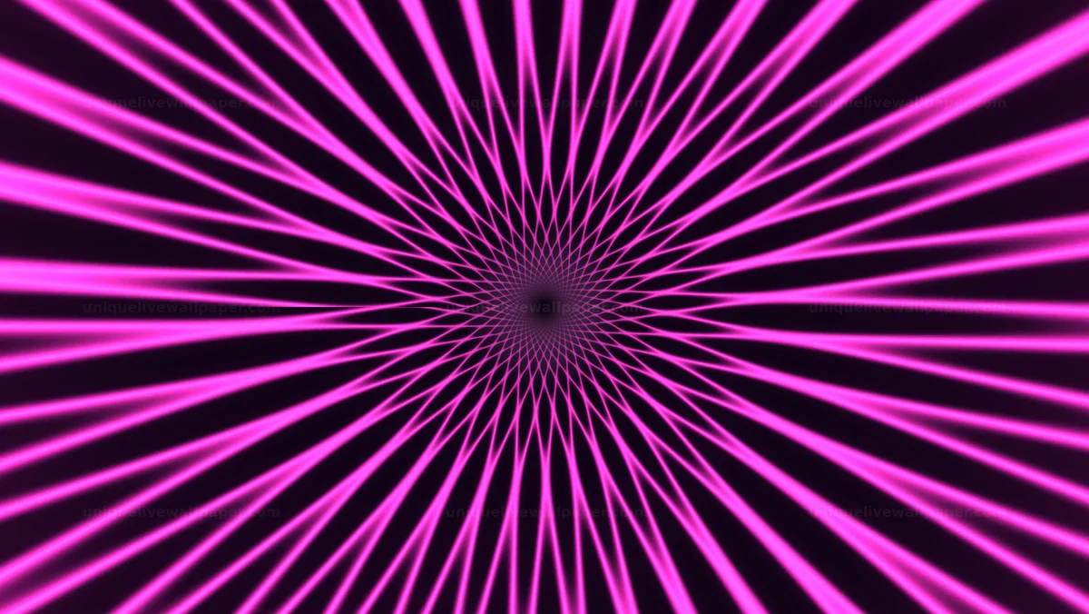 Magenta Energy Tunnel Background Seamless Loop