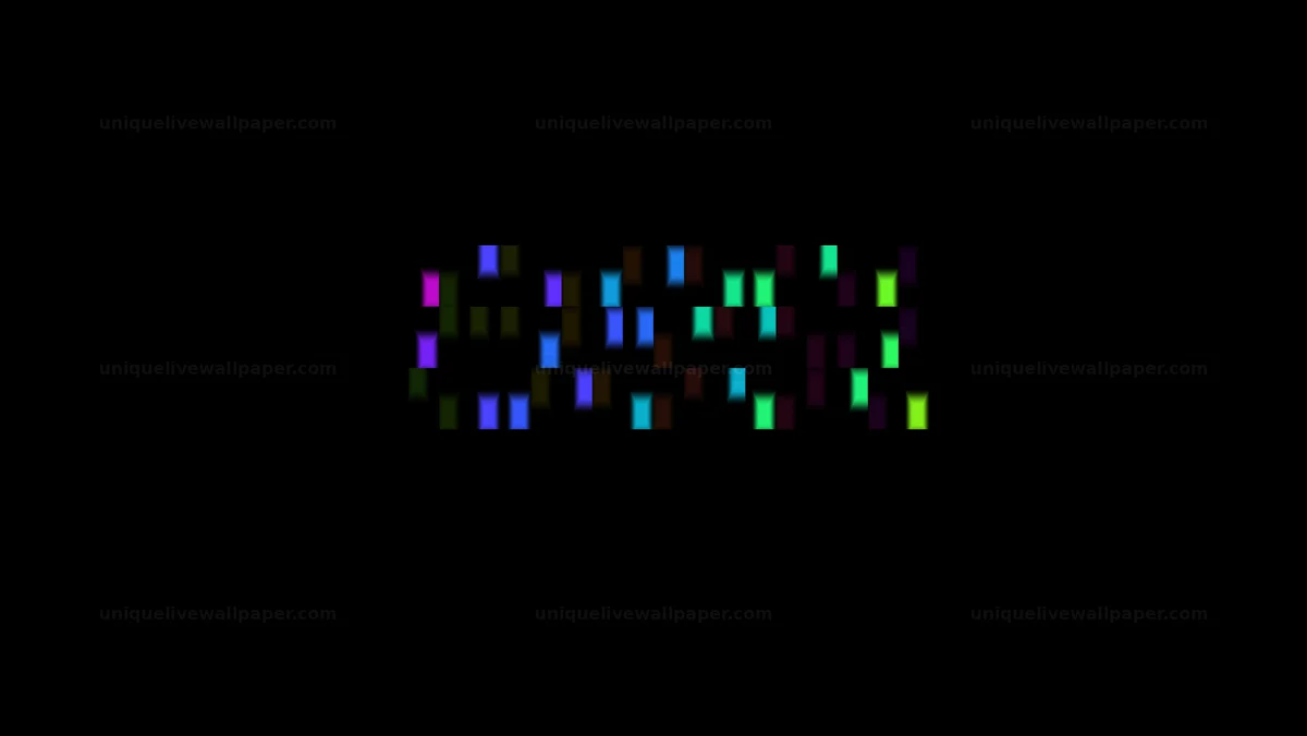 Chromatic Light Fragments Seamless Loop