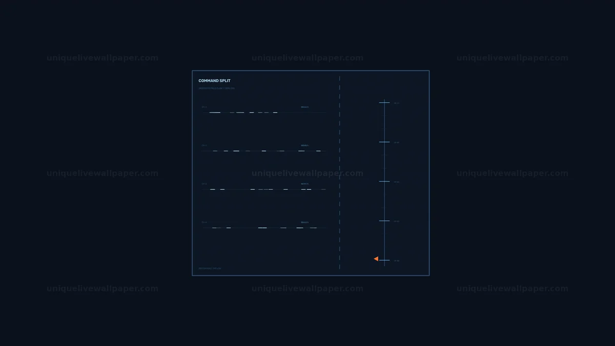 Election Forecast Data HUD Seamless Loop