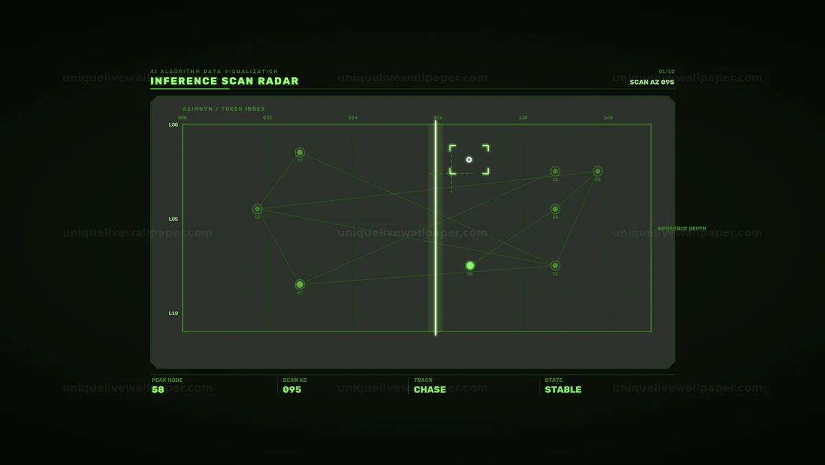Watermarked thumbnail for AI Algorithm Data Visualization HUD Seamless Loop