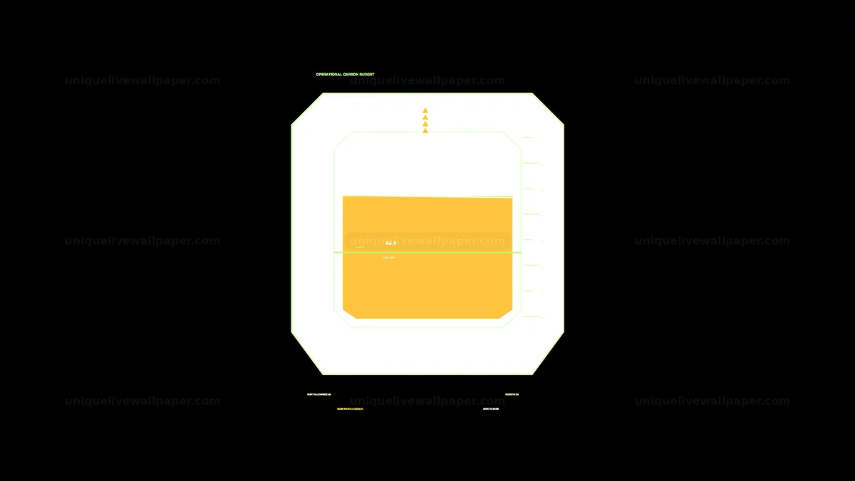 Watermarked thumbnail for Carbon Neutral Operations Interface Seamless Loop