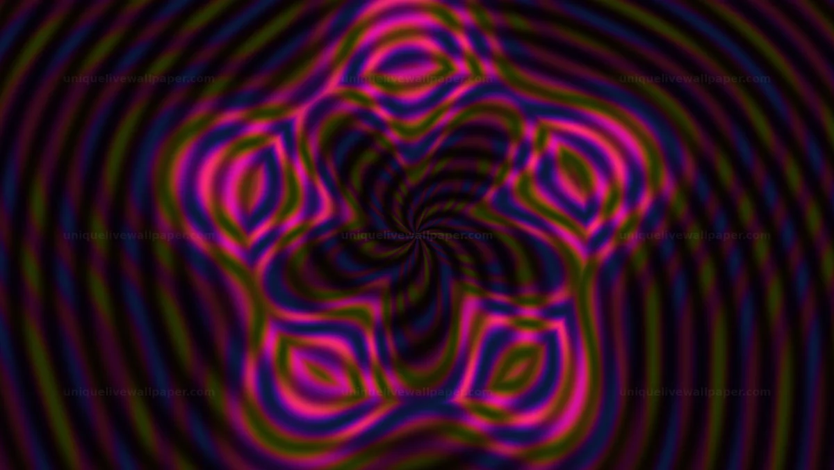 Watermarked thumbnail for Color Wave Interference Background Seamless Loop