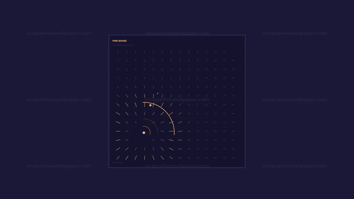 Data Monitoring Dashboard HUD Seamless Loop