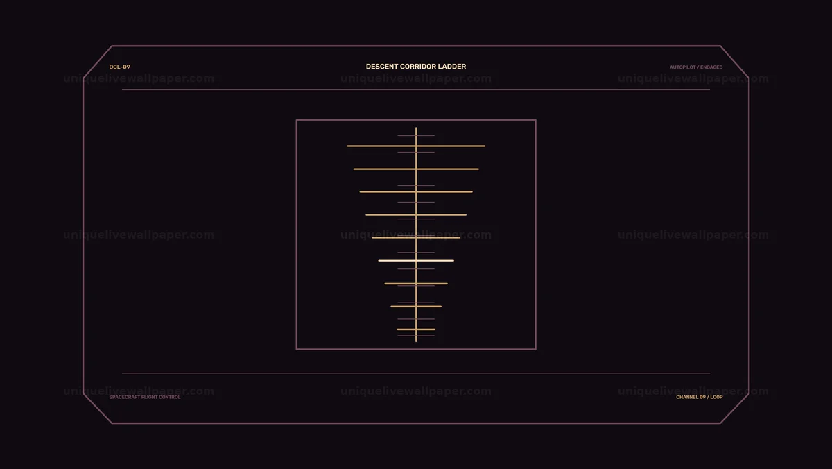 Spacecraft Autopilot Descent Ladder Seamless Loop