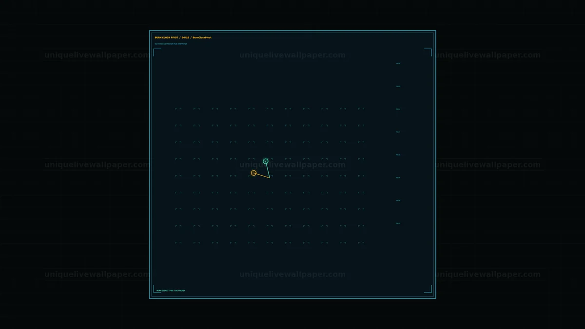 Watermarked thumbnail for Futuristic Tracking HUD Animation Seamless Loop