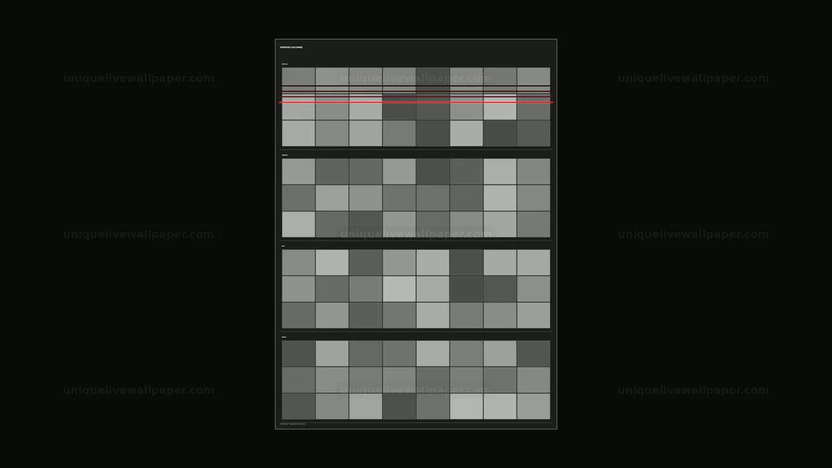 Industrial Data Monitoring HUD Seamless Loop