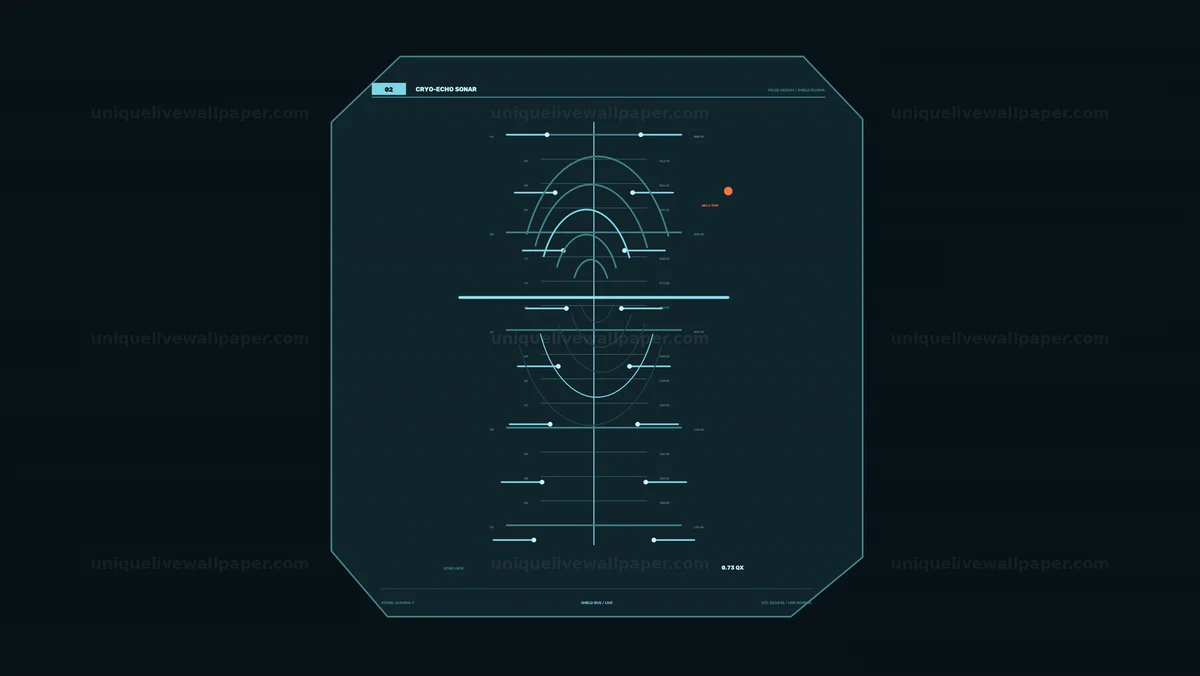 Watermarked thumbnail for Spacecraft Shield Status HUD Seamless Loop