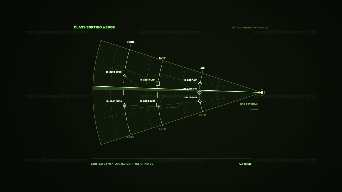 Watermarked thumbnail for Automated Target Identification HUD Seamless Loop