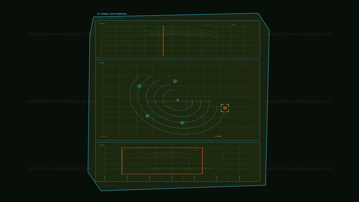 Watermarked thumbnail for Spacecraft Sensor Sweep Radar HUD Seamless Loop