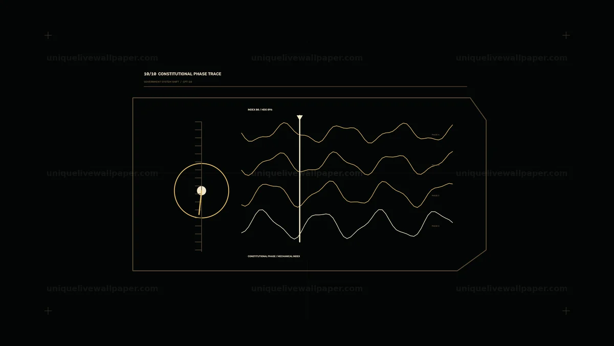 Watermarked thumbnail for Government System Shift Phase Trace Seamless Loop