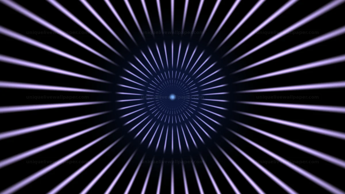Purple Radial Light Tunnel Seamless Loop