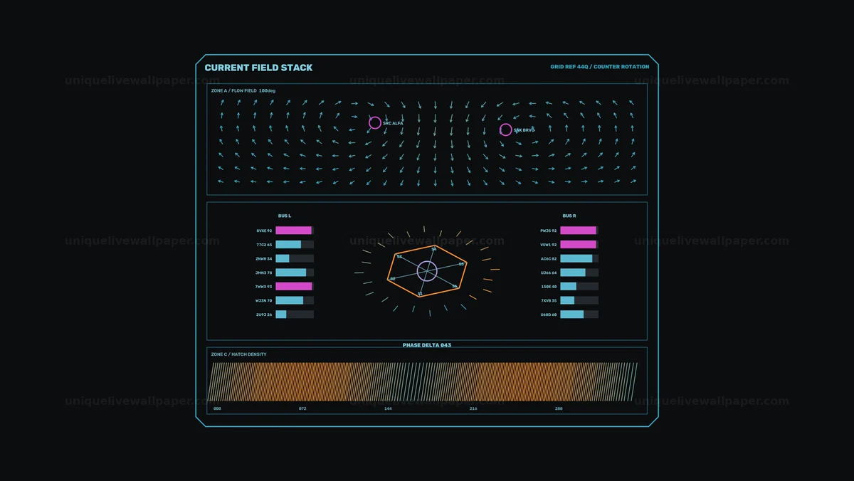 Watermarked thumbnail for Electrical System Monitoring HUD Seamless Loop