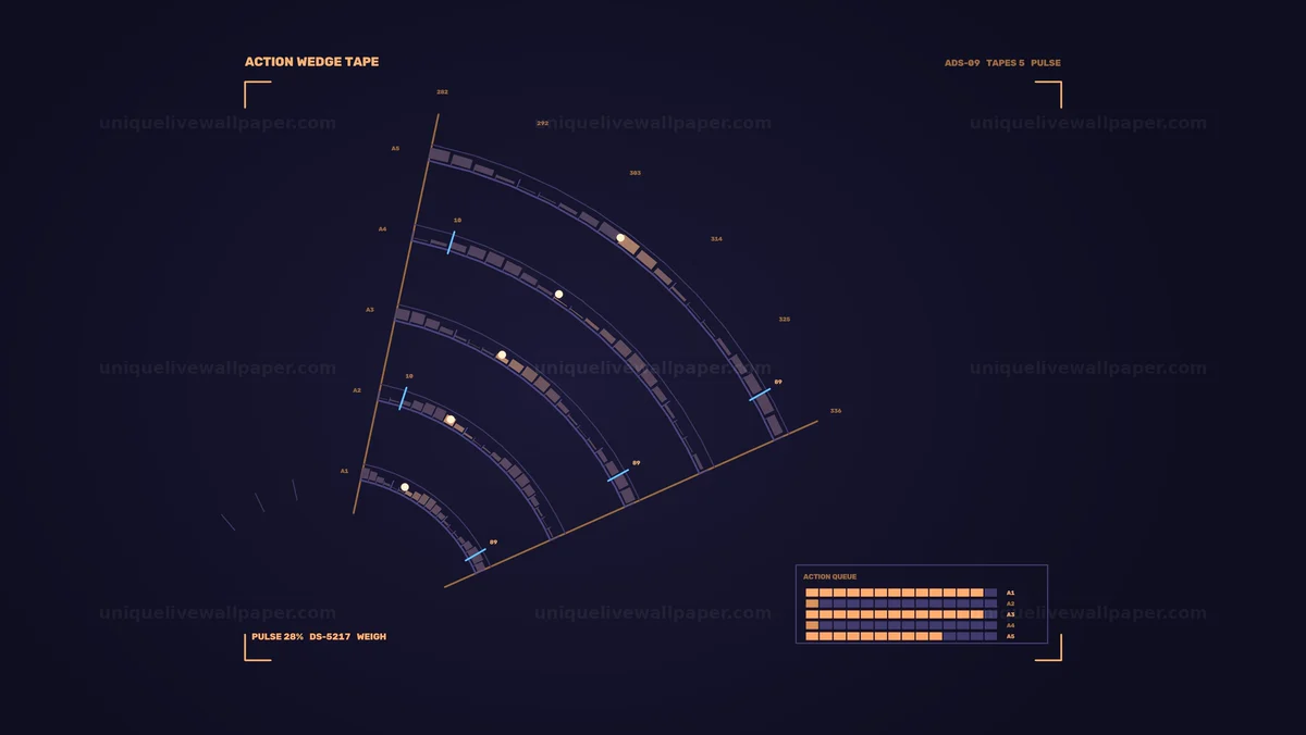 Watermarked thumbnail for AI Decision Support Interface HUD Seamless Loop