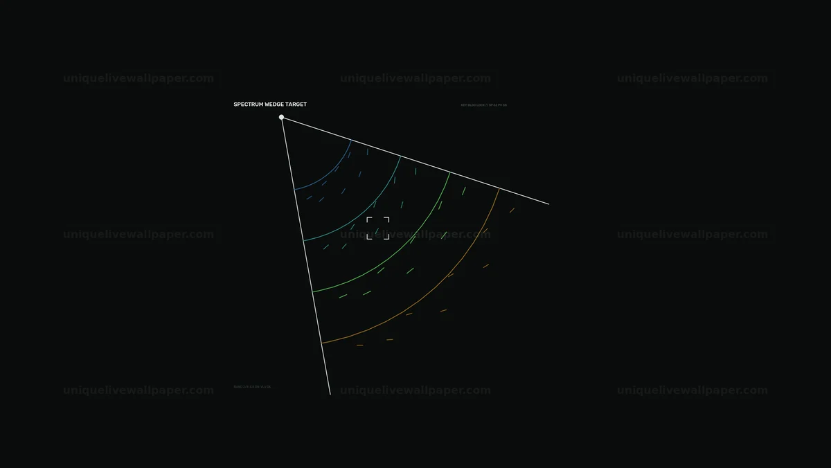 Spectrum Wedge Targeting HUD Seamless Loop