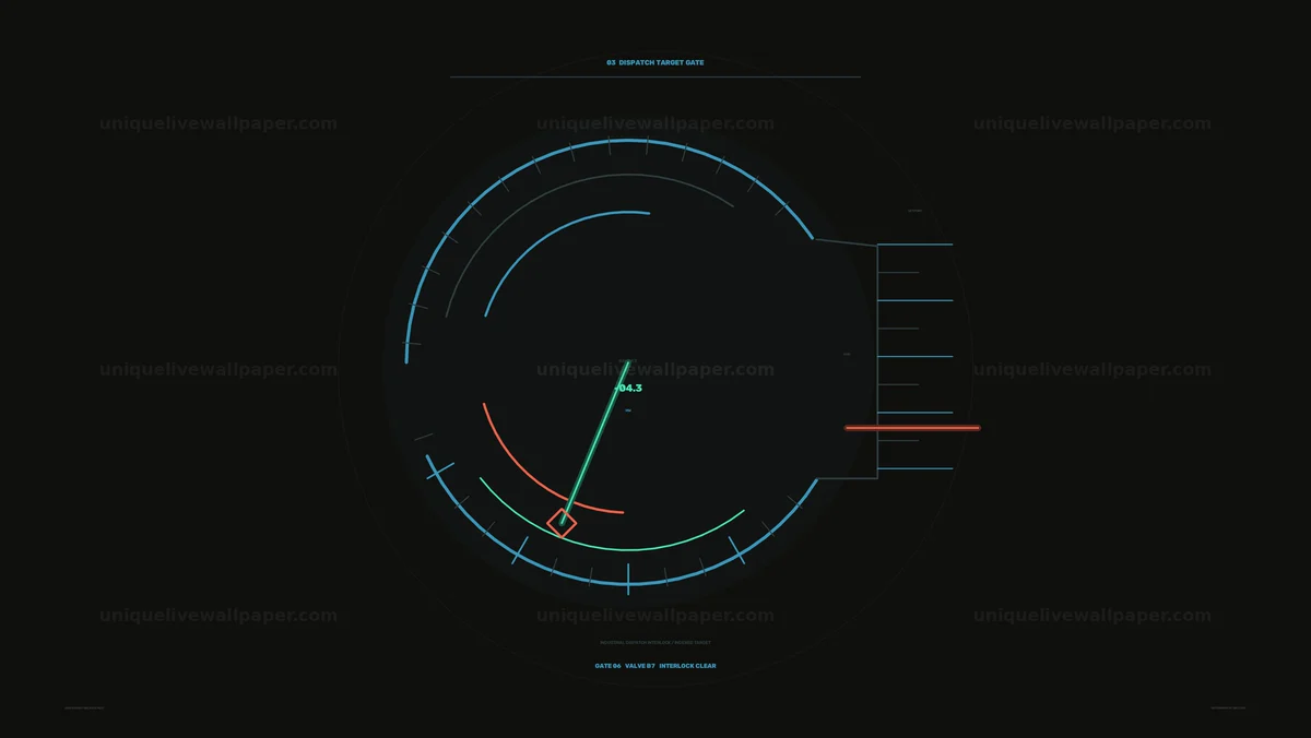 Watermarked thumbnail for Grid Energy Balance HUD Seamless Loop