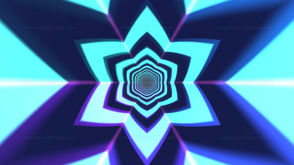 Watermarked thumbnail for Neon Ring Portal Transition Seamless Loop