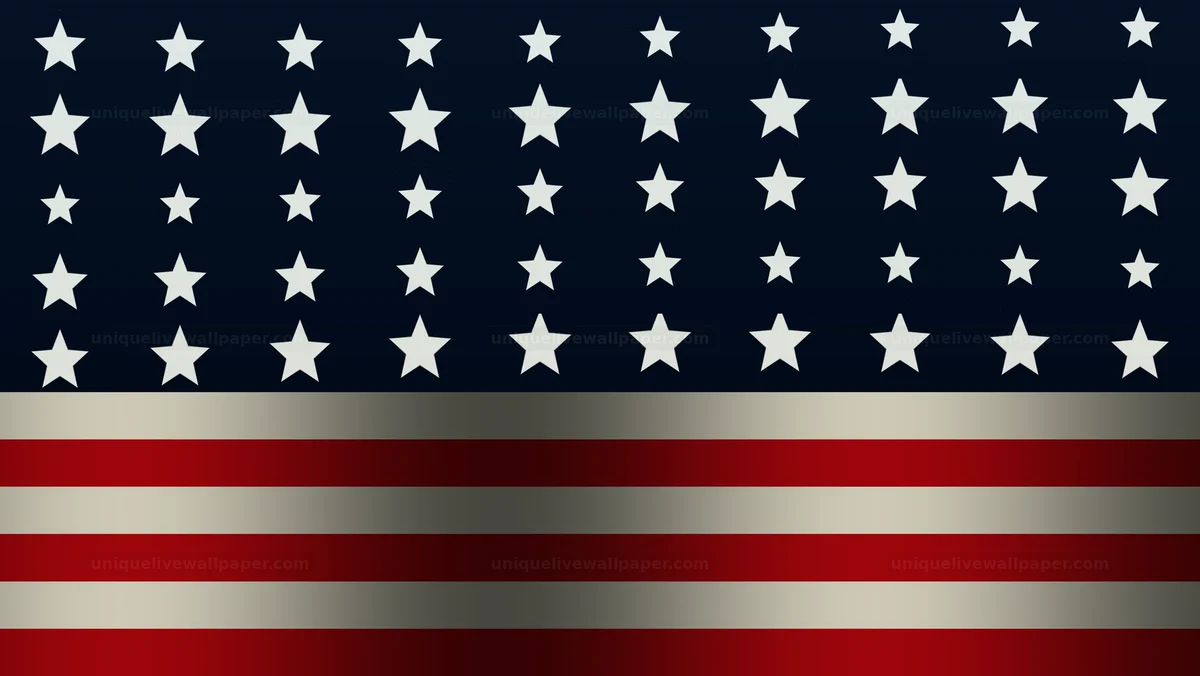 Watermarked thumbnail for American flag stars and stripes background for design projects