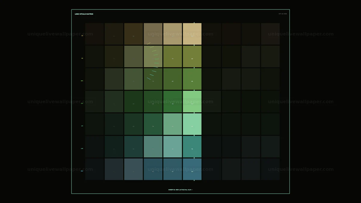 Watermarked thumbnail for Futuristic Status Matrix HUD