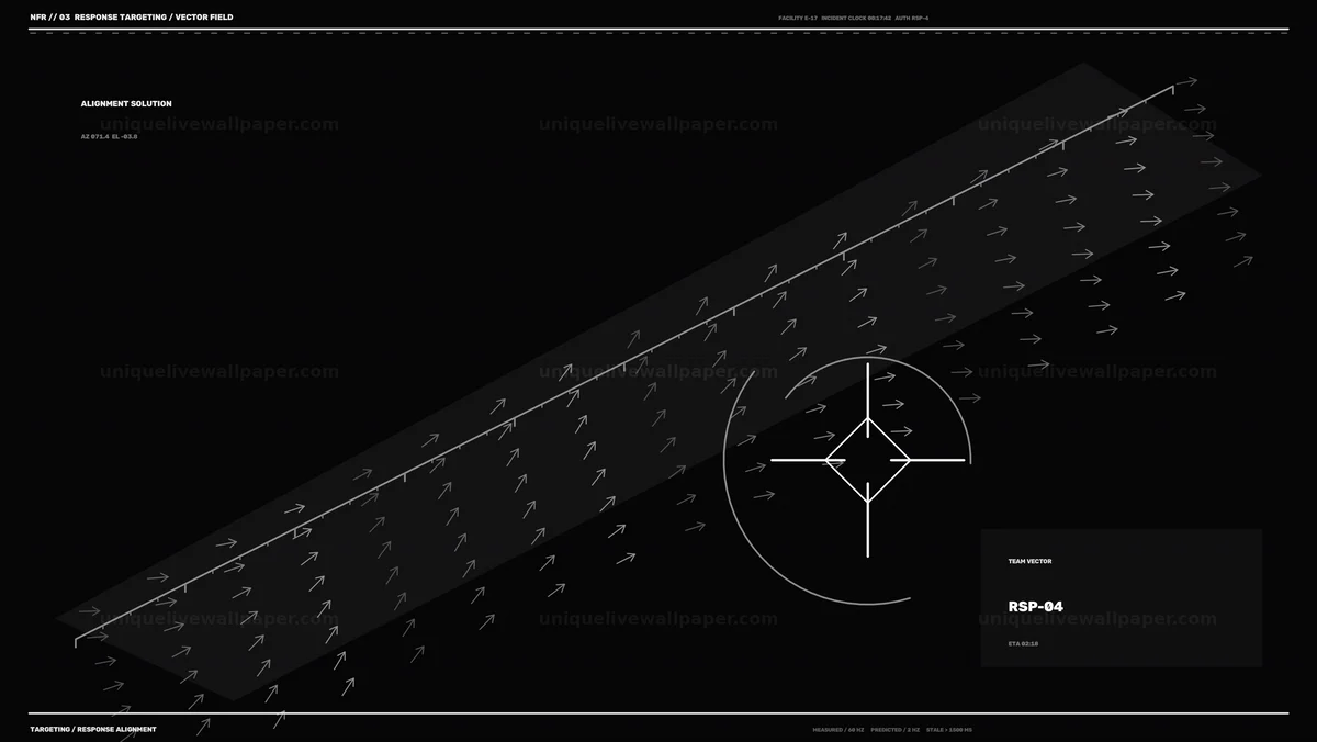 Industrial Emergency Response HUD Seamless Loop