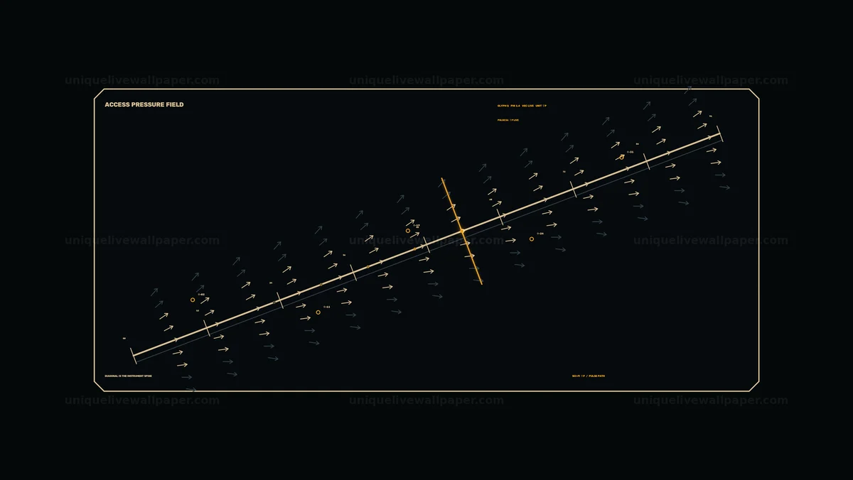 Pressure Field Data HUD Seamless Loop