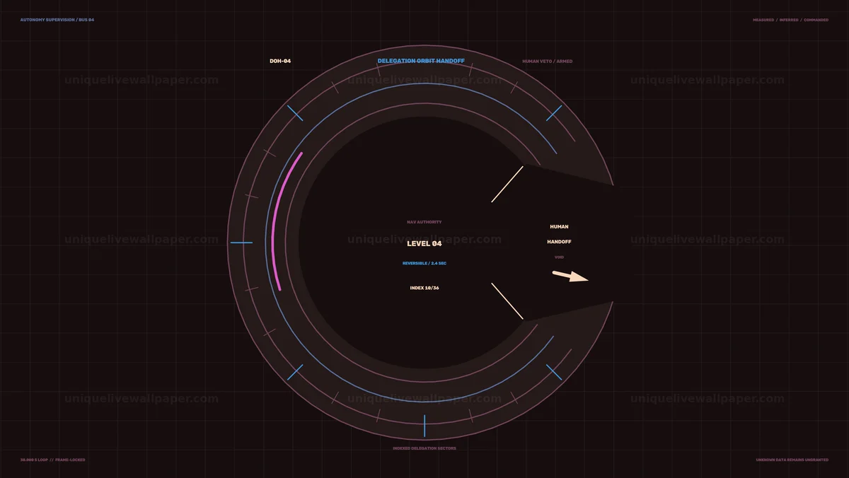 Watermarked thumbnail for AI Autonomy Control Interface Handoff Seamless Loop