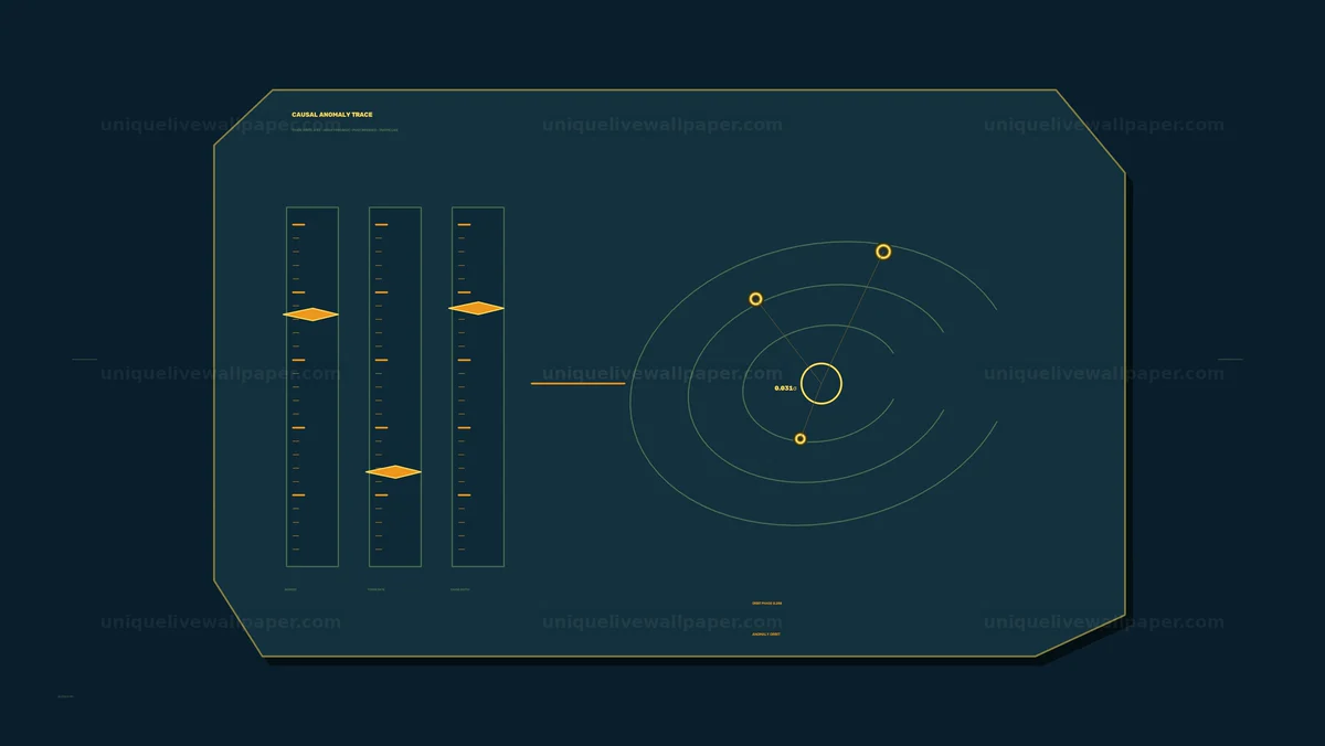 Causal Anomaly Diagnostic HUD Seamless Loop