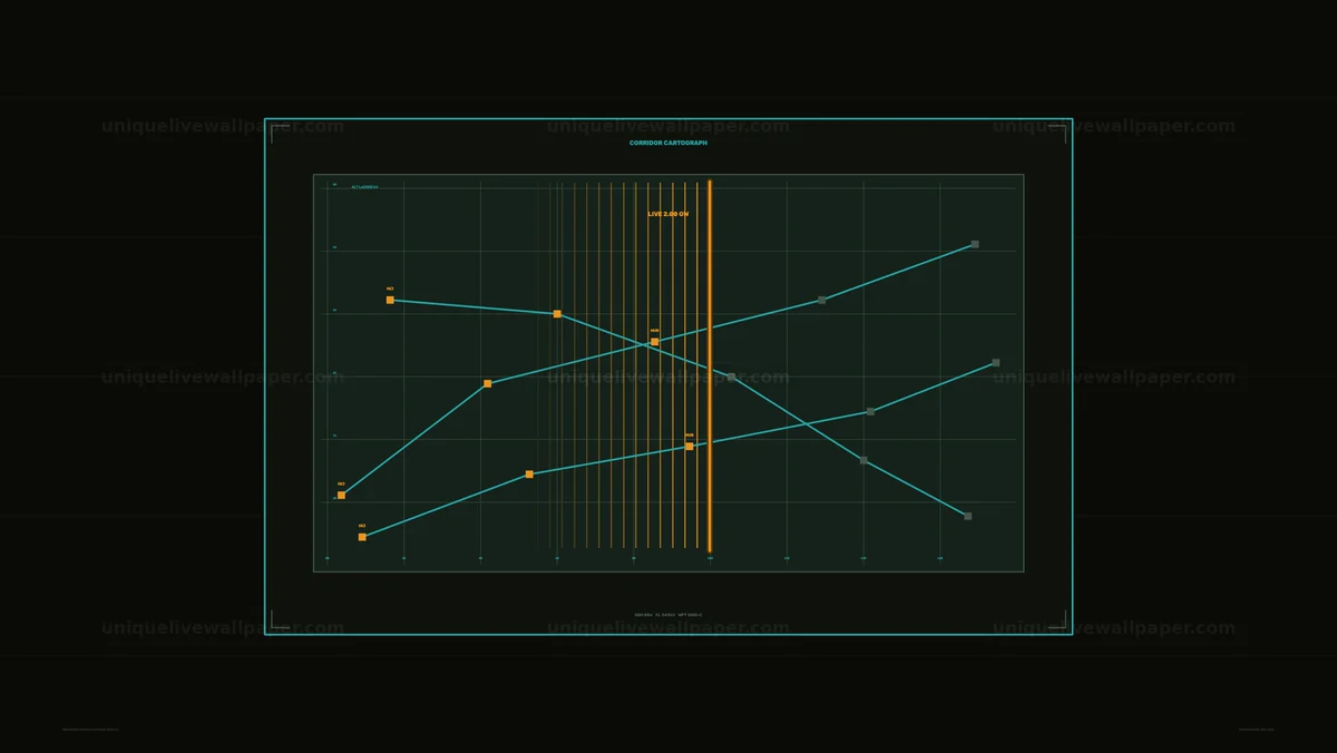 Watermarked thumbnail for Data Visualization Graph HUD Seamless Loop
