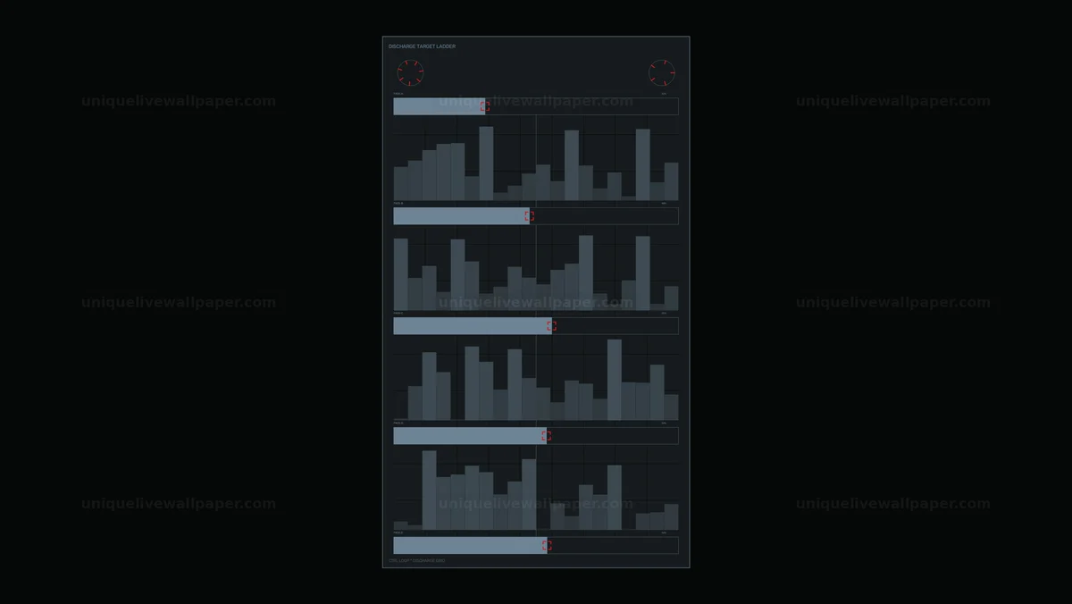 Energy Storage Capacity HUD Seamless Loop