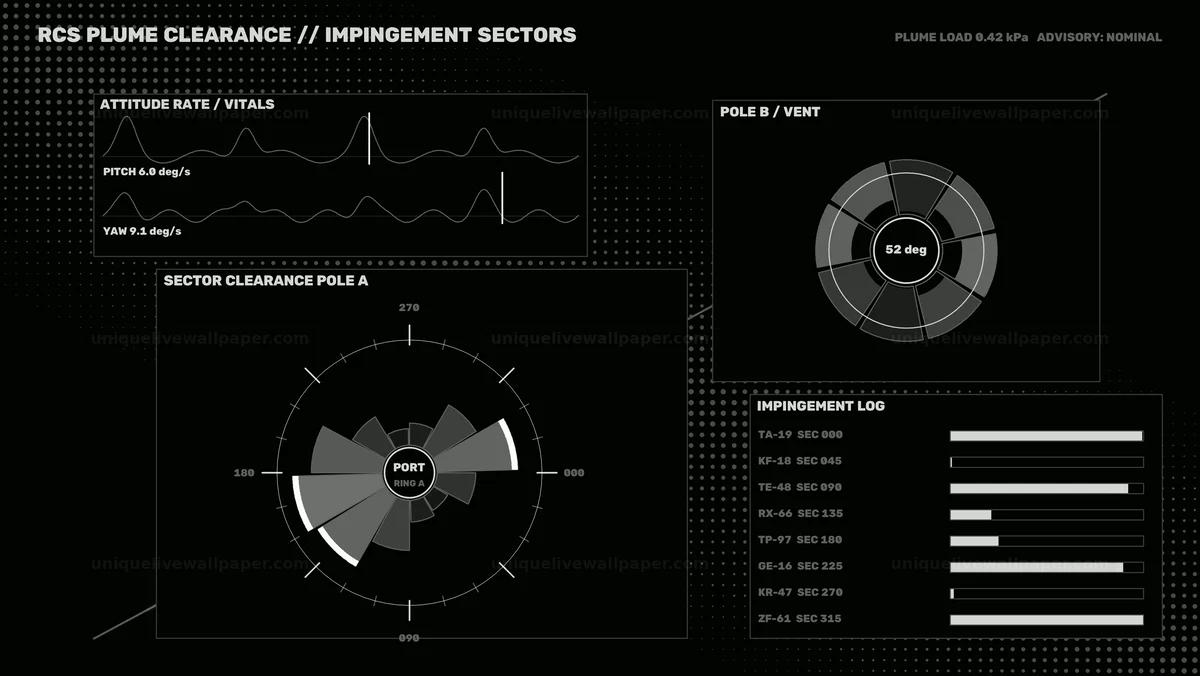 Watermarked thumbnail for Space Docking Guidance HUD Seamless Loop