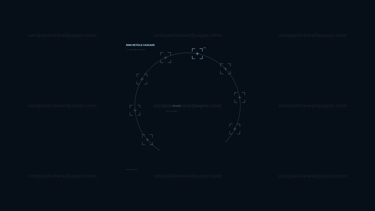 Watermarked thumbnail for Circular Ring Reticle Targeting HUD Seamless Loop