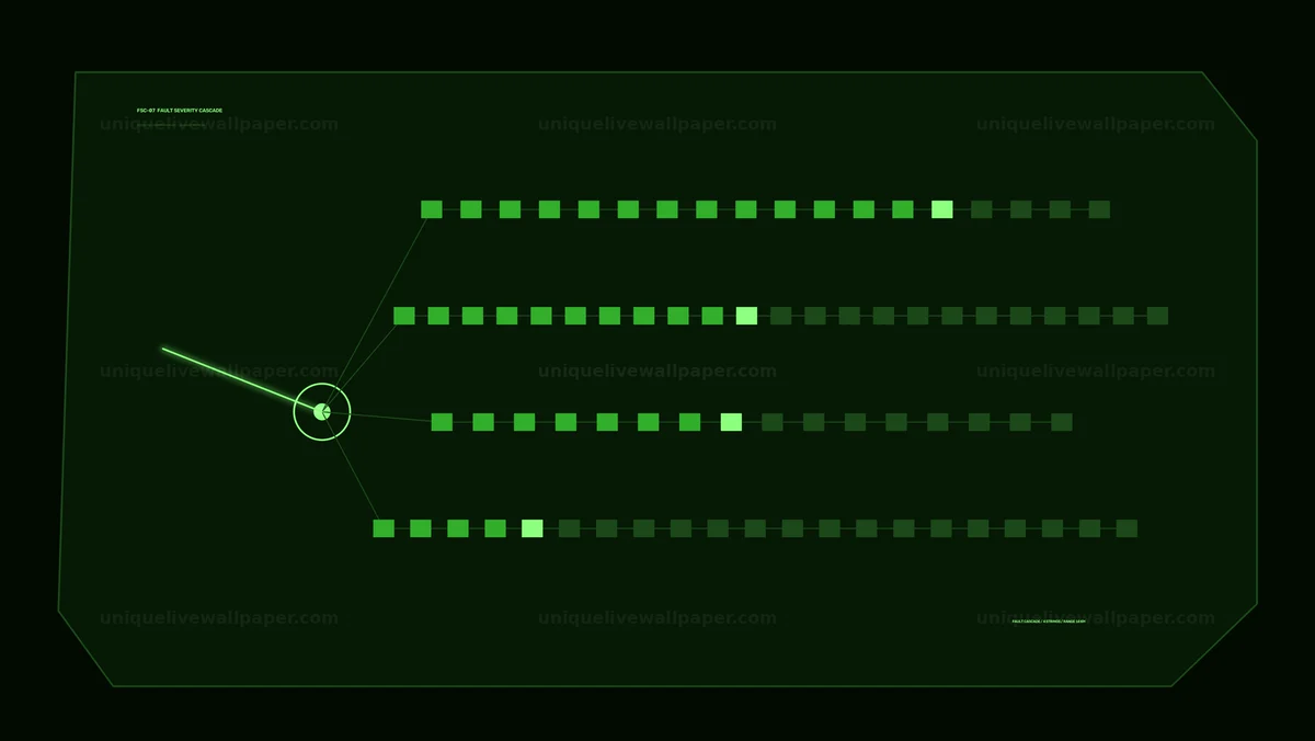 Watermarked thumbnail for Industrial Fault Monitoring HUD Seamless Loop