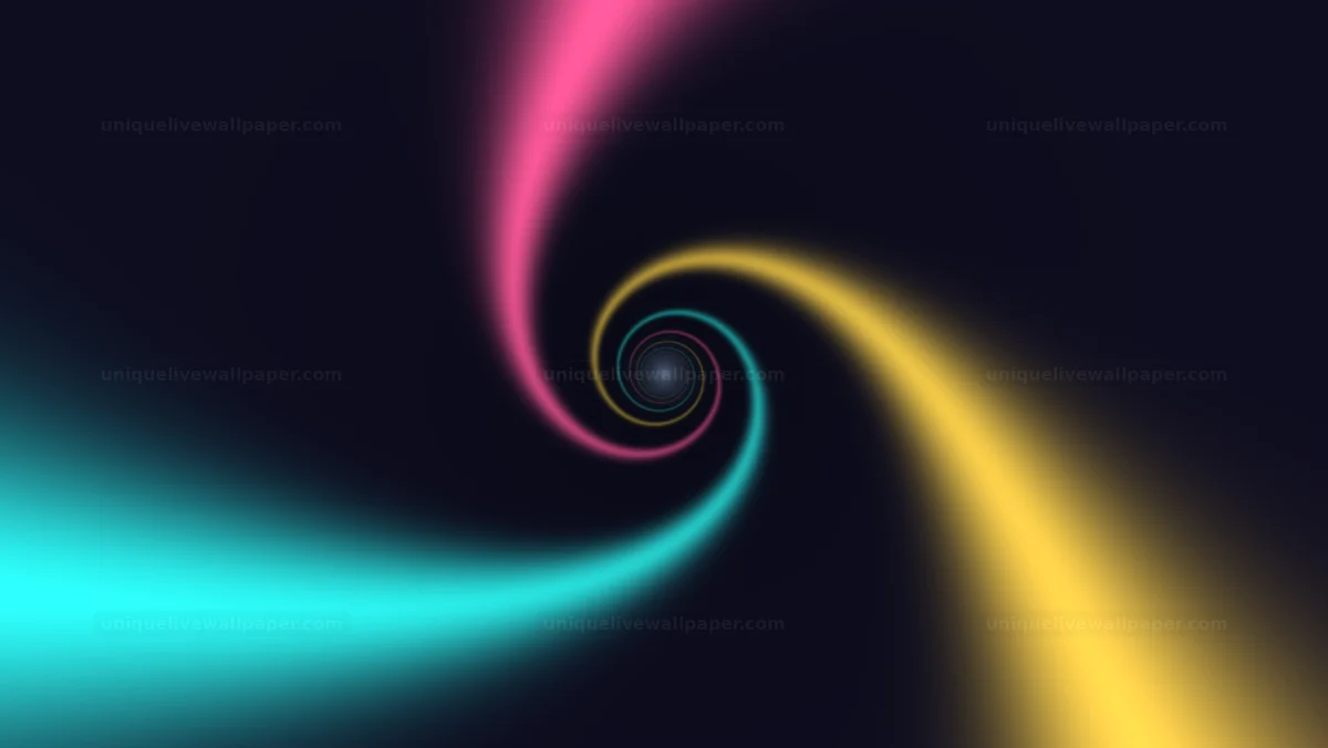 Watermarked thumbnail for Luminous Spiral Passage Background Seamless Loop