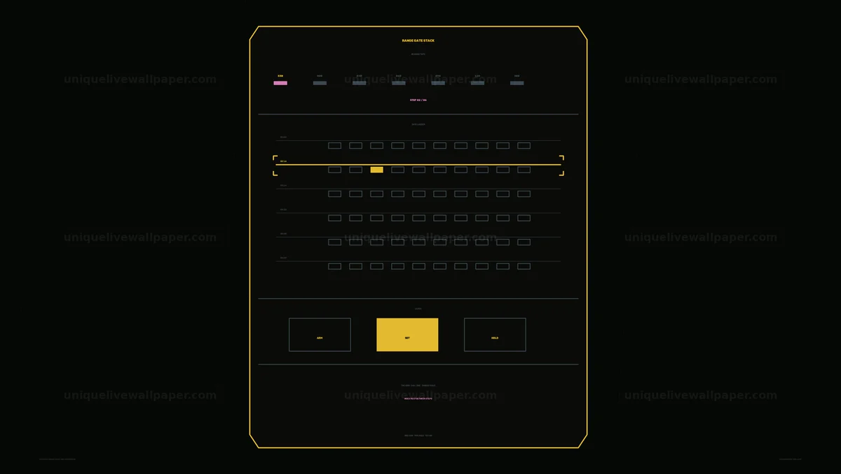 Watermarked thumbnail for Range Analysis Dashboard HUD Seamless Loop