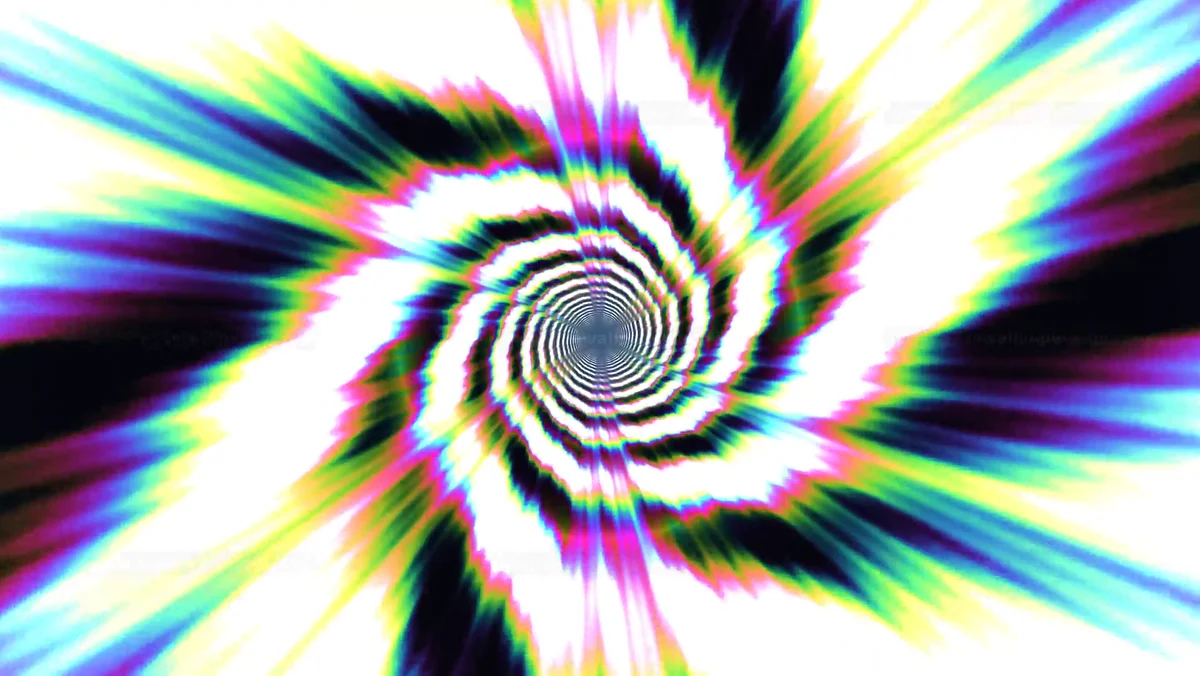 Watermarked thumbnail for Glowing Concentric Portal Background Seamless Loop
