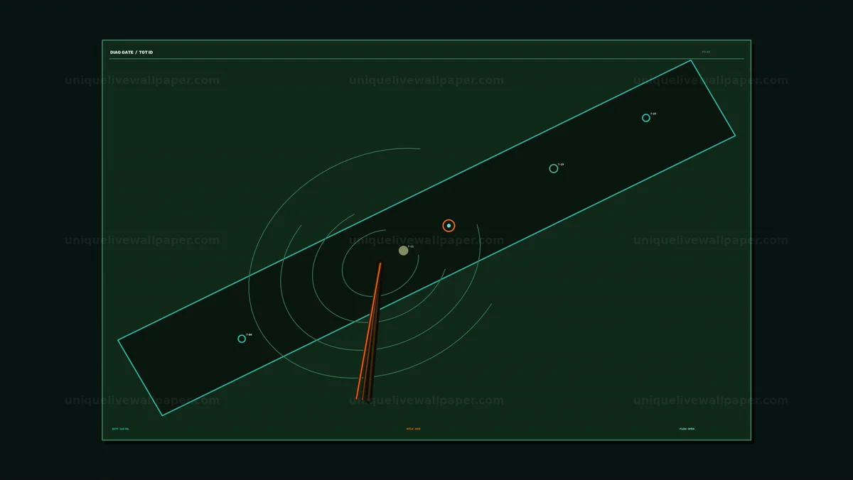 Precision Target Identification HUD Seamless Loop
