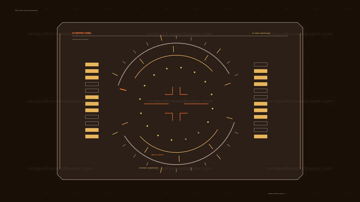 Watermarked thumbnail for AI Control Panel Circular HUD Seamless Loop