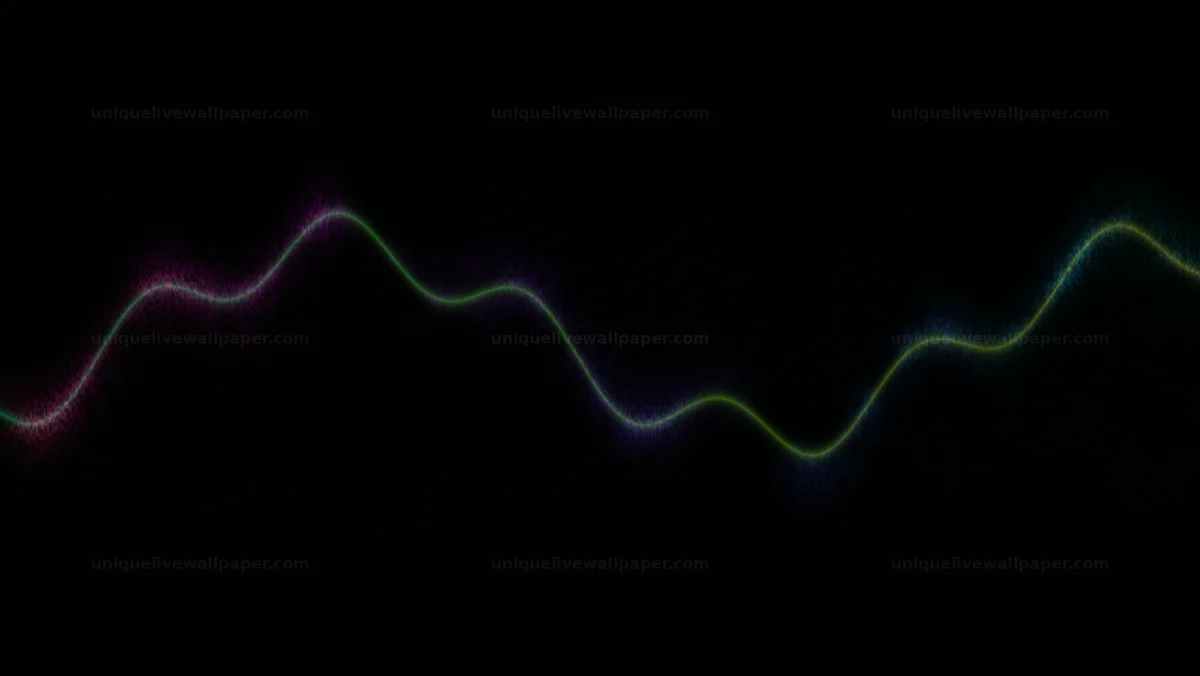 Watermarked thumbnail for Digital Color Noise Overlay — This video features colorful wavy patter
