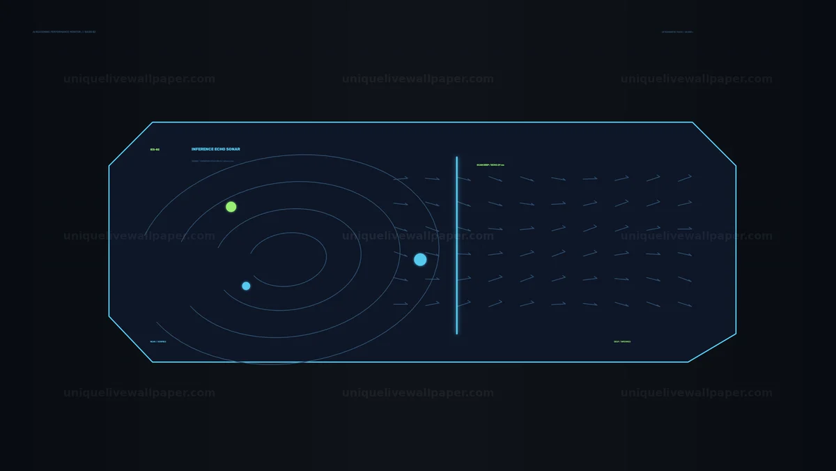 Watermarked thumbnail for AI Reasoning Performance Monitor HUD Seamless Loop