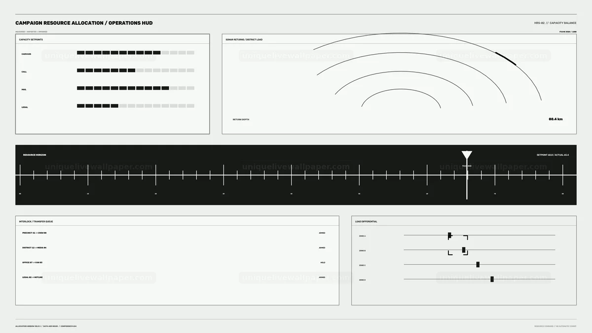 Watermarked thumbnail for Campaign Resource Allocation Dashboard HUD Seamless Loop