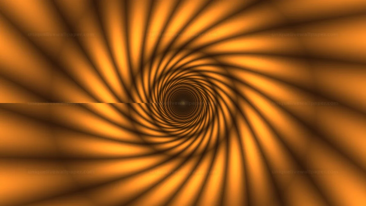 Luminous spiral passage background creates a dynamic visual effect
