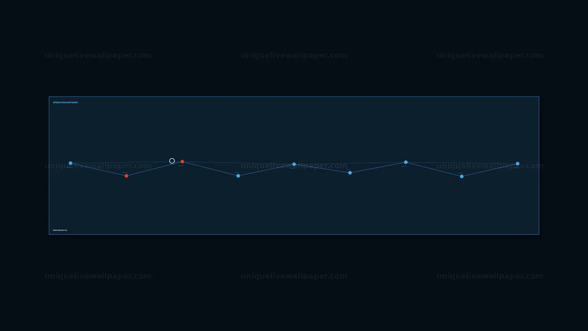 Watermarked thumbnail for Operations Monitoring Line Graph HUD Seamless Loop